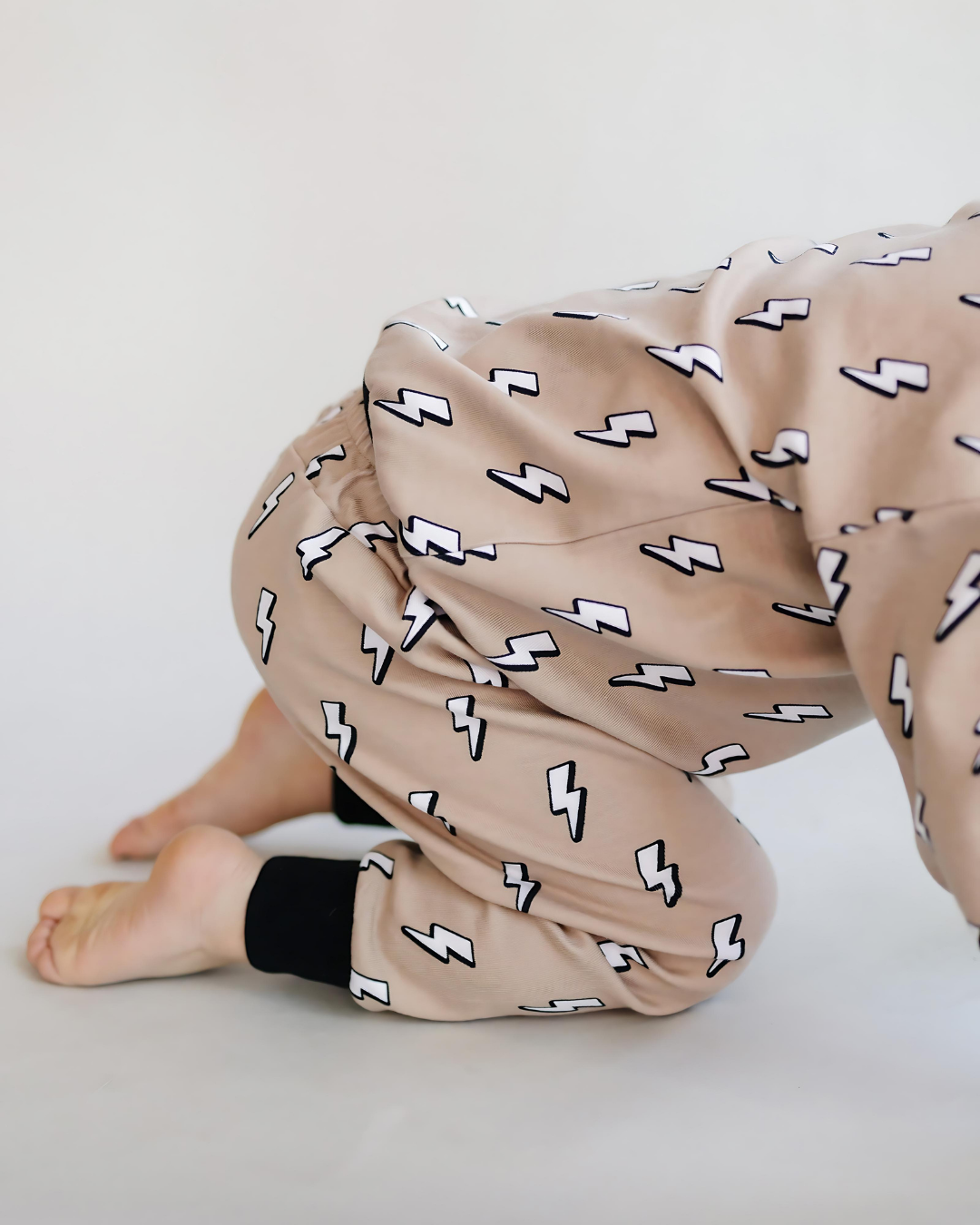 Kids Jogger Set with Lightning Bolts