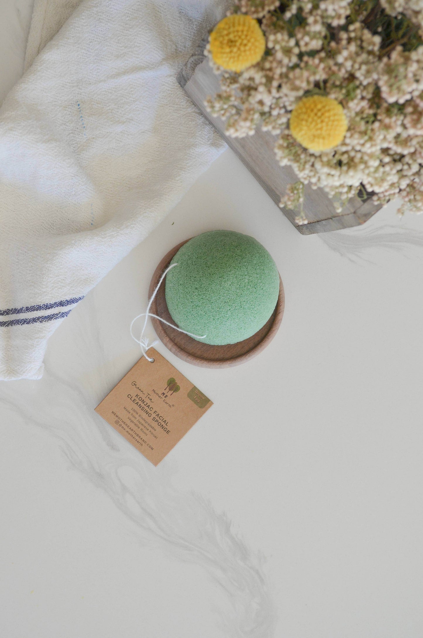 Konjac Sponge Biodegradable | Zero Waste | Vegan Skincare - SAUVAGE ZSA™
