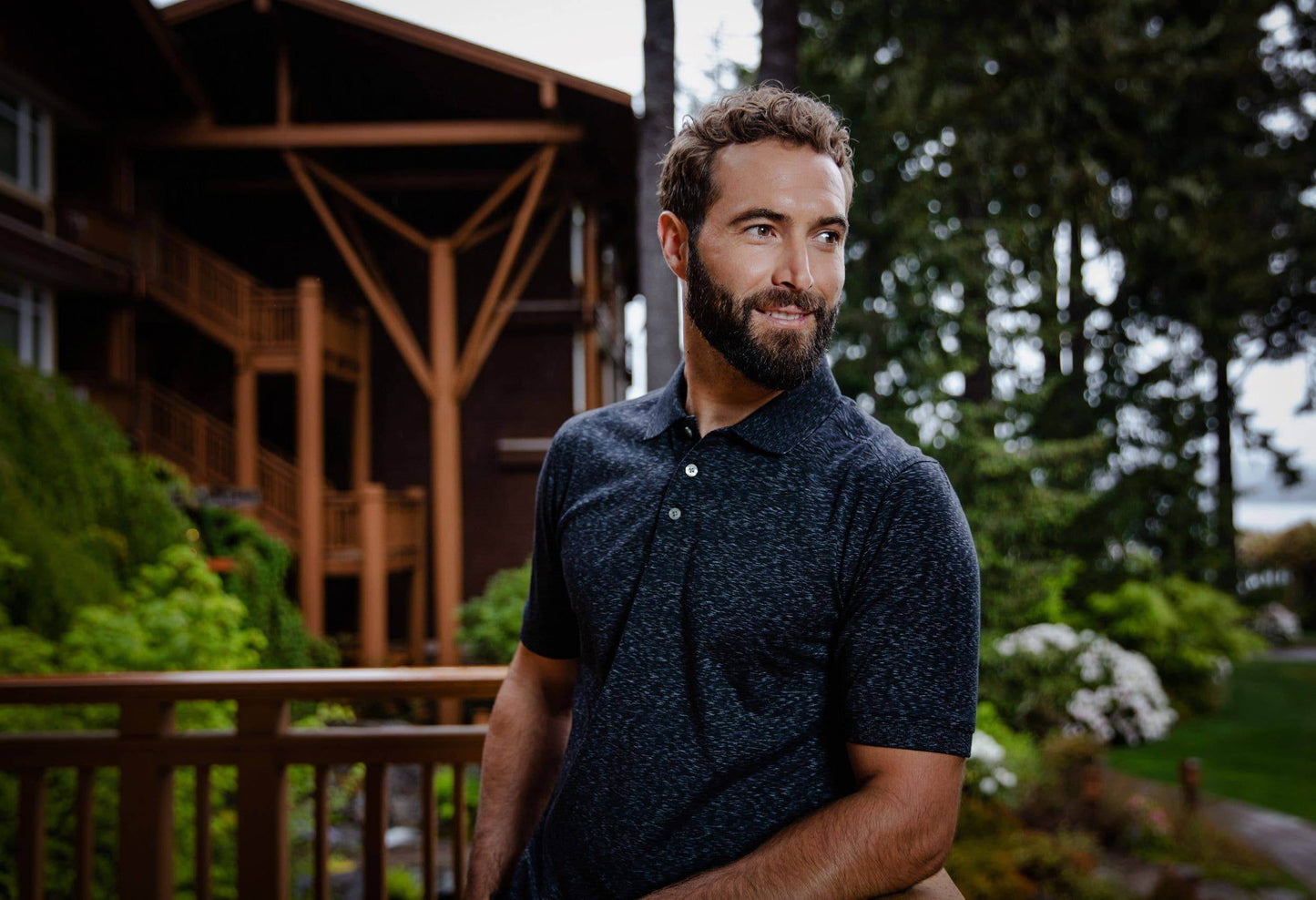 Eco Tri-Blend Space Dye Polo - SAUVAGE ZSA™
