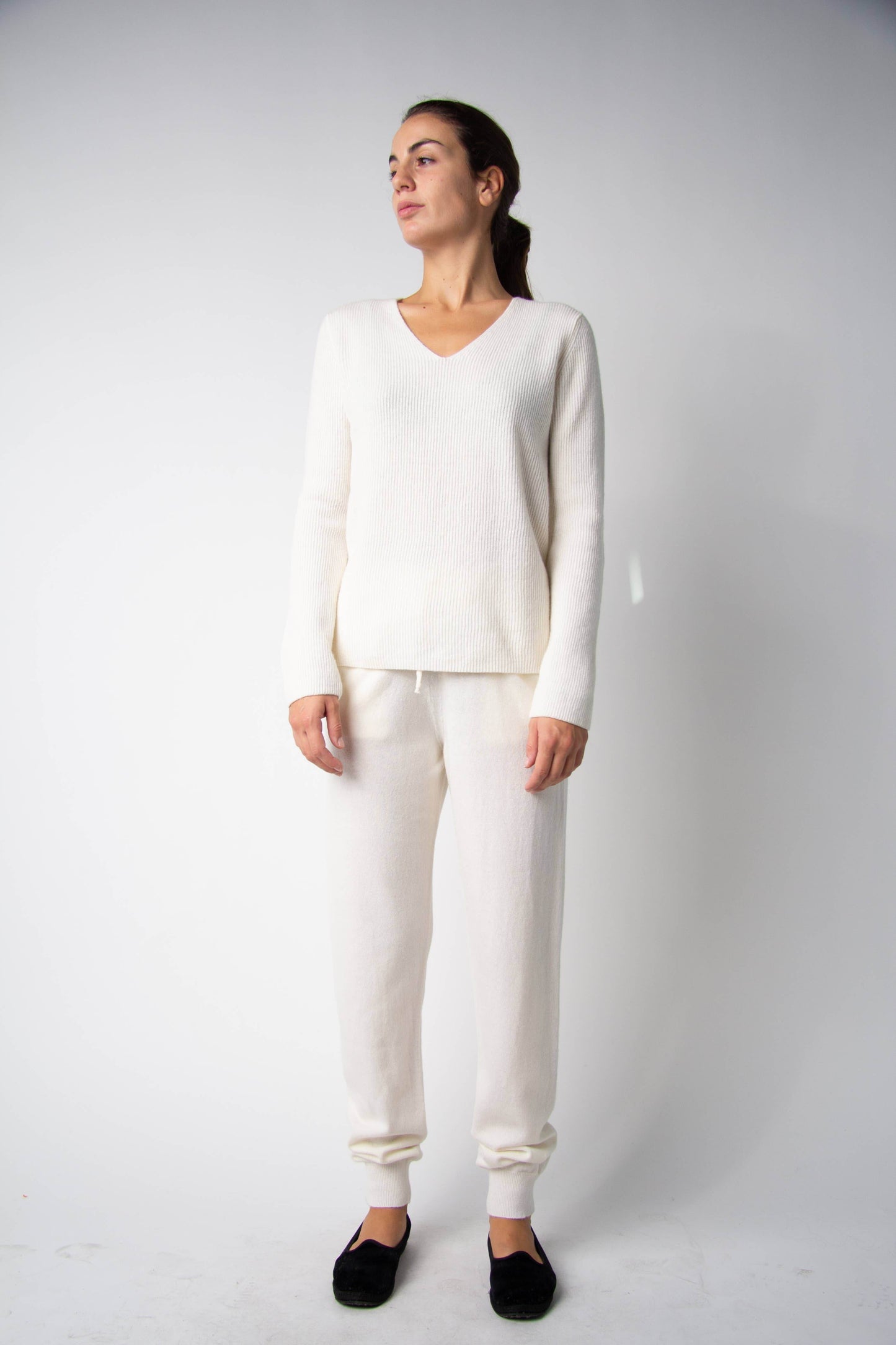 Cashmere Mix Yoga Pants (3D-Knit) - SAUVAGE ZSA™