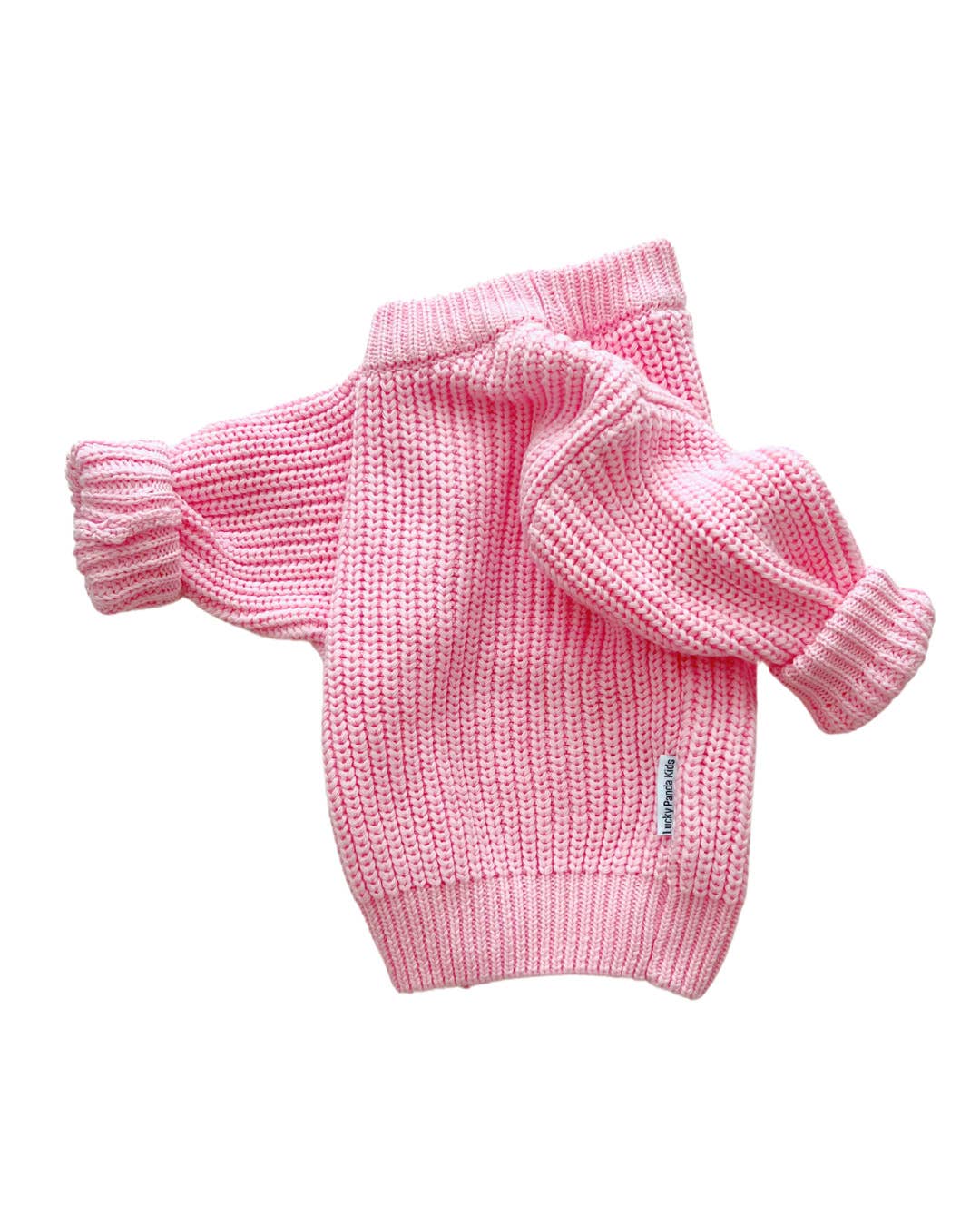 Chunky 100% Cotton Knit Kids Sweater