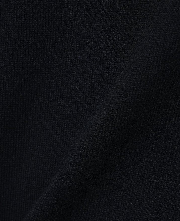 Cashmere Mix Wide Neck Cable Sweater (3D-Knit)