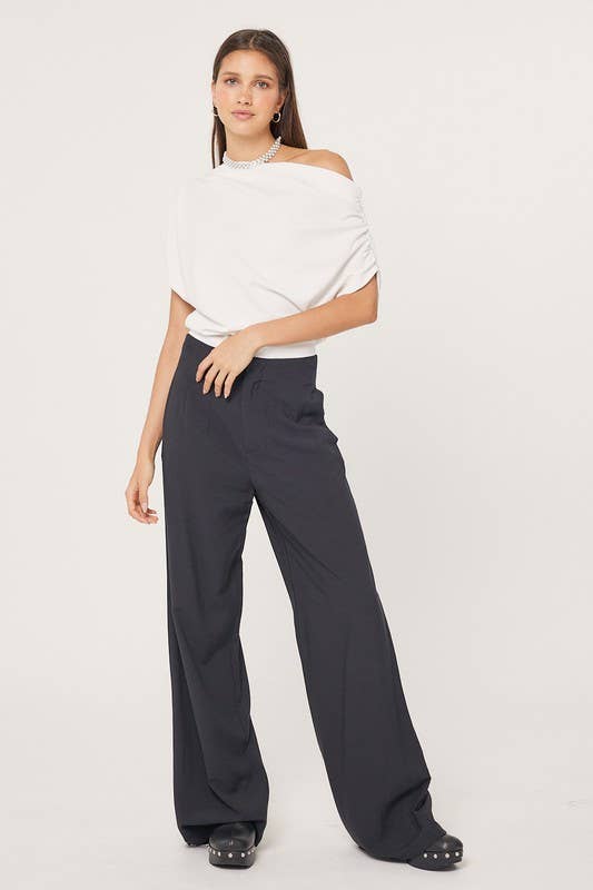 Contemporary Relaxed Fit Trousers