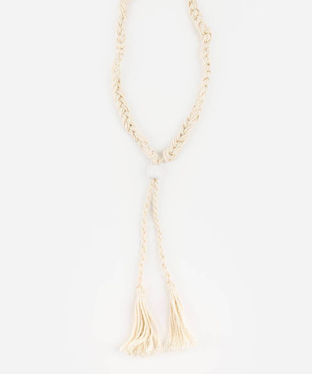 Braided Rope Hat Band - SAUVAGE ZSA™