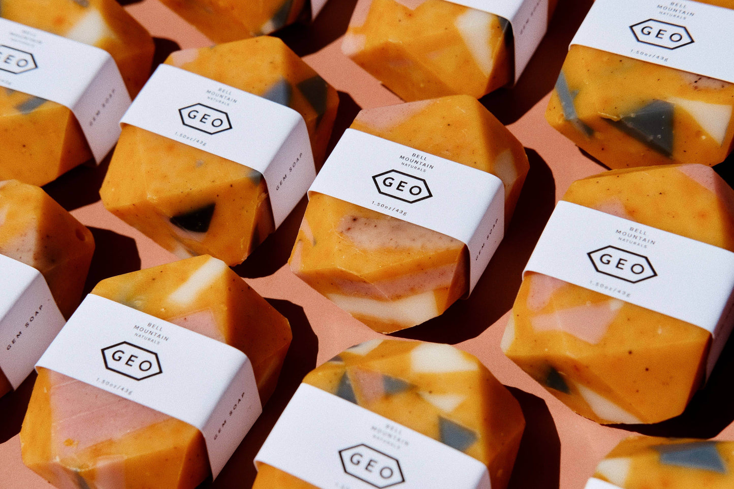 Terrazzo mini gem bar soap. Natural, sustainable, modern. - SAUVAGE ZSA™