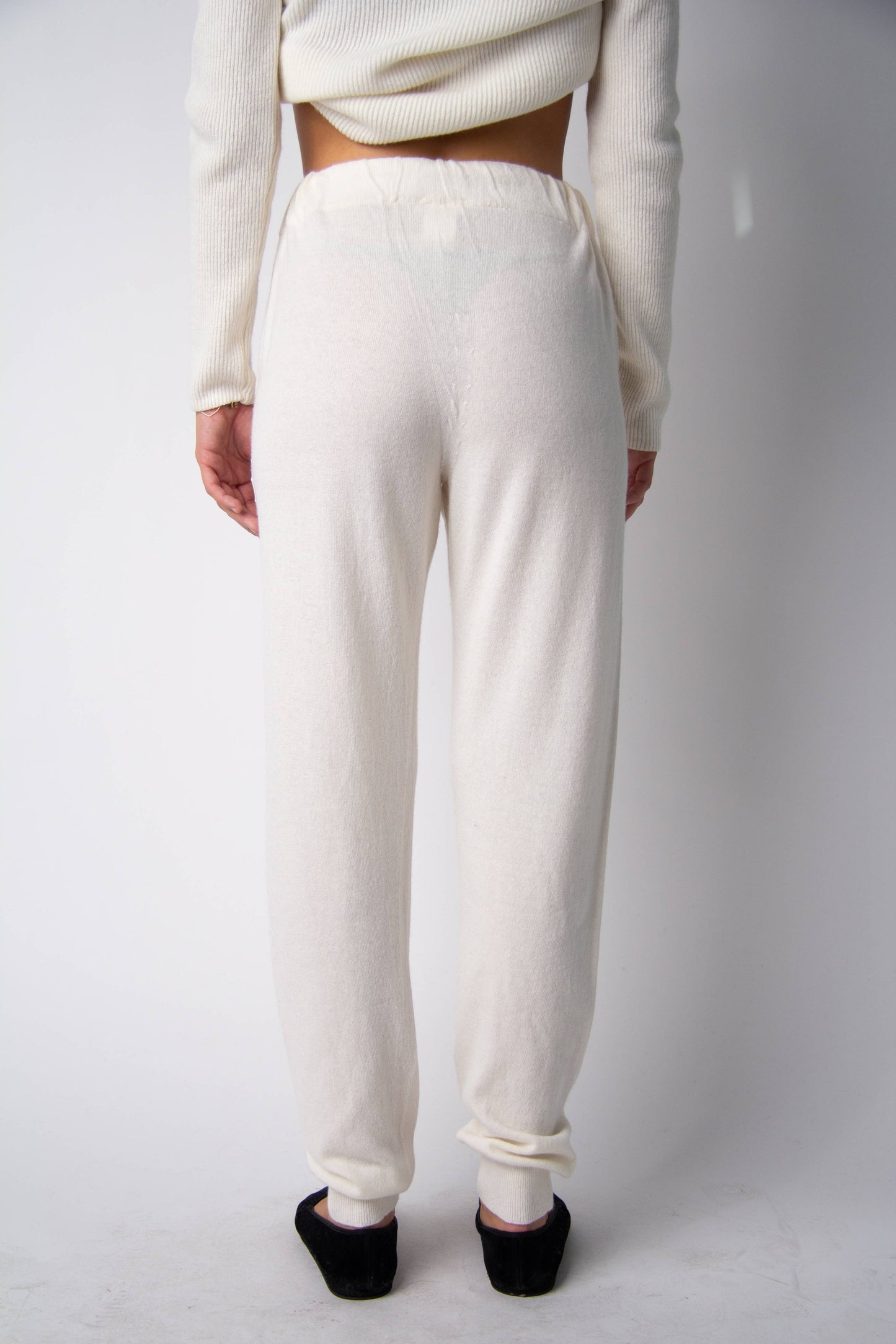 Cashmere Mix Yoga Pants (3D-Knit)