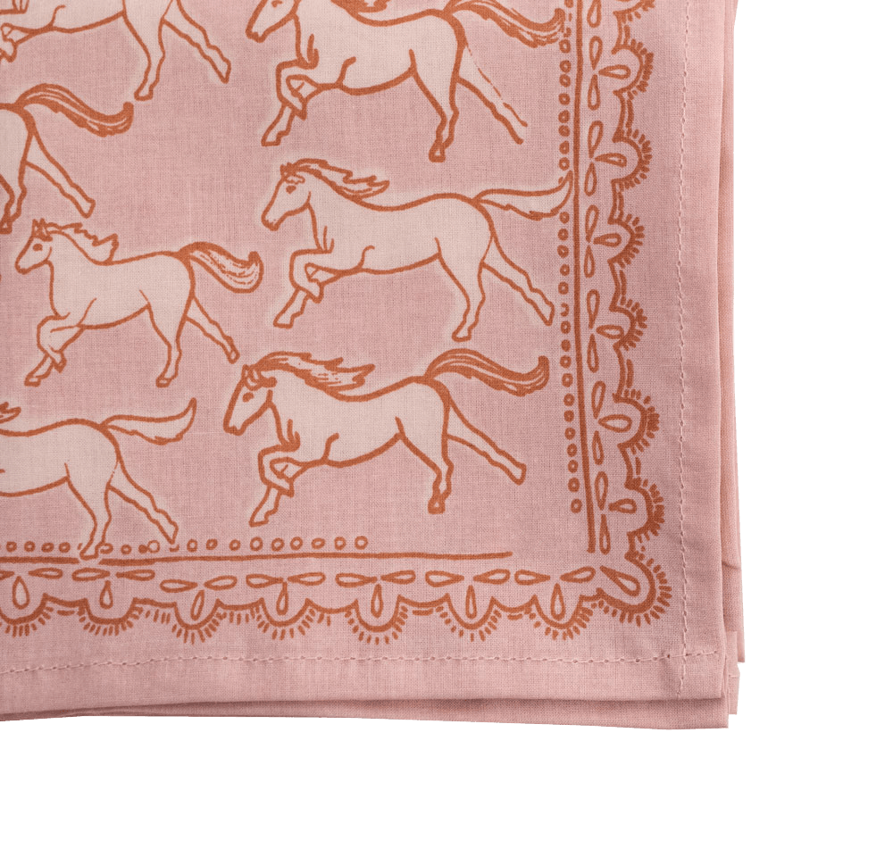 Running Horses Bandana - SAUVAGE ZSA™