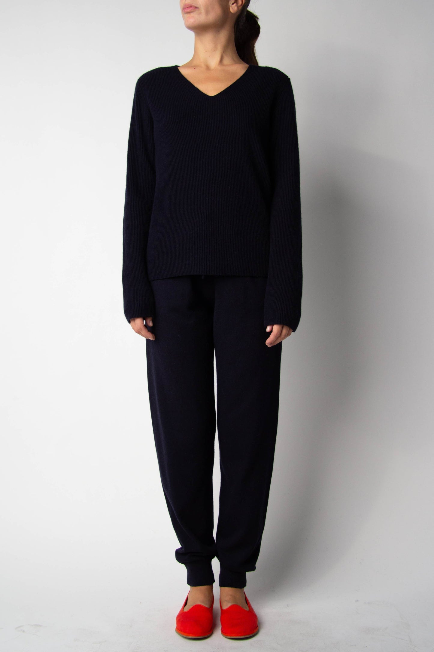 Cashmere Mix Yoga Pants (3D-Knit) - SAUVAGE ZSA™