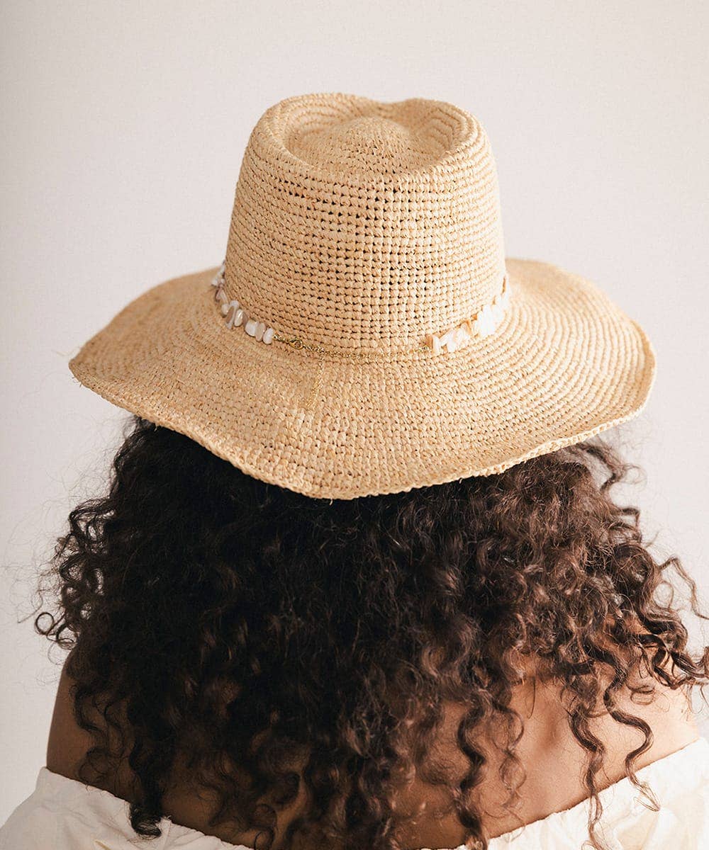 Mixed Natural Shell Hat Band GiGi Pip