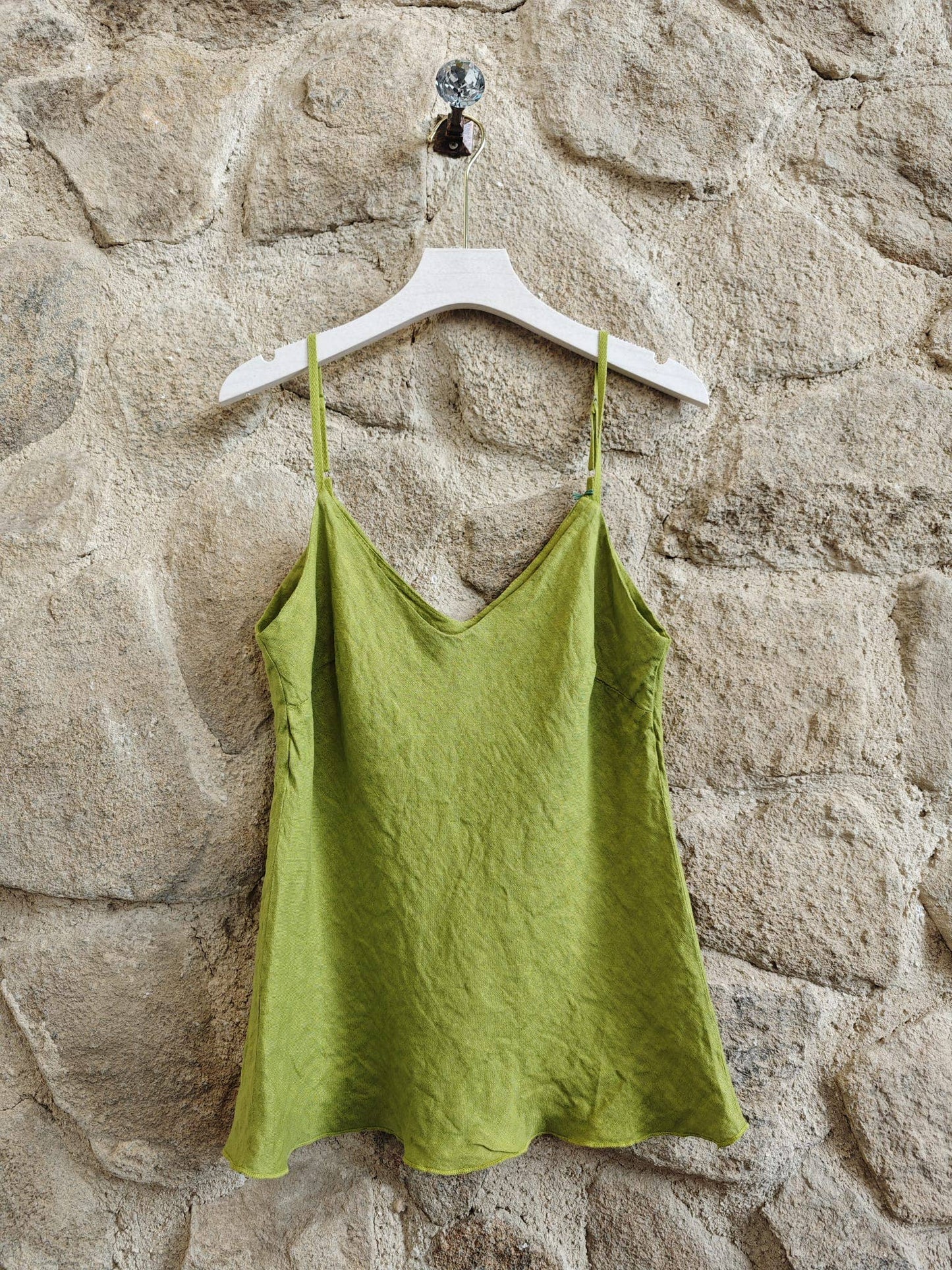 Strapless Linen Tanktop Blouse
