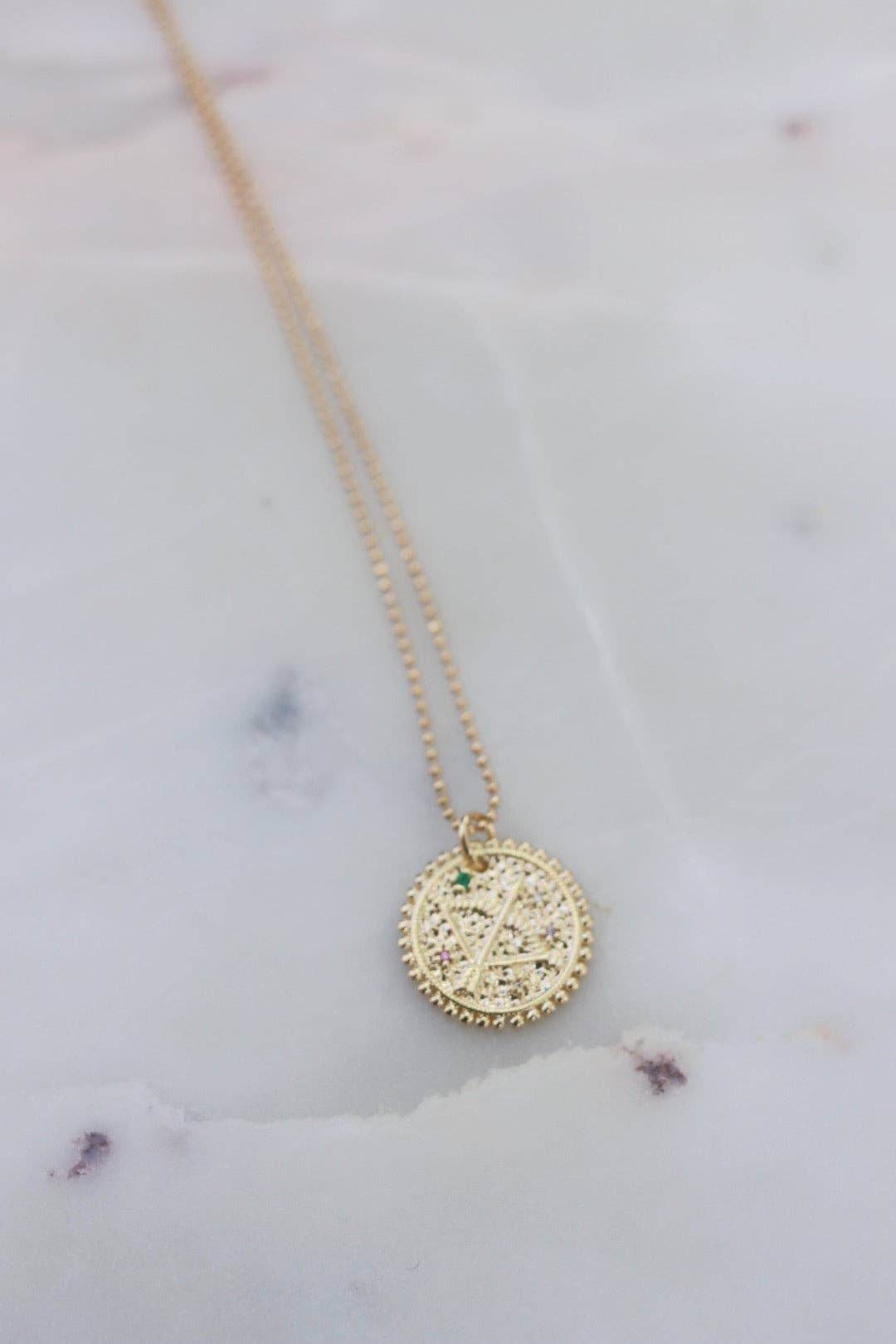 Virgo The Caregiver Zodiac Necklace - SAUVAGE ZSA™