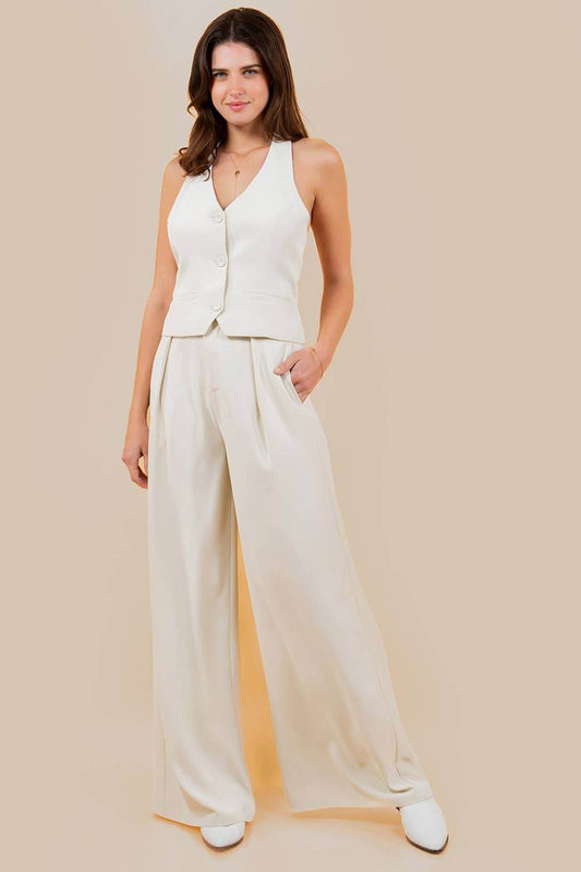 Tailored Halter Vest - SAUVAGE ZSA™