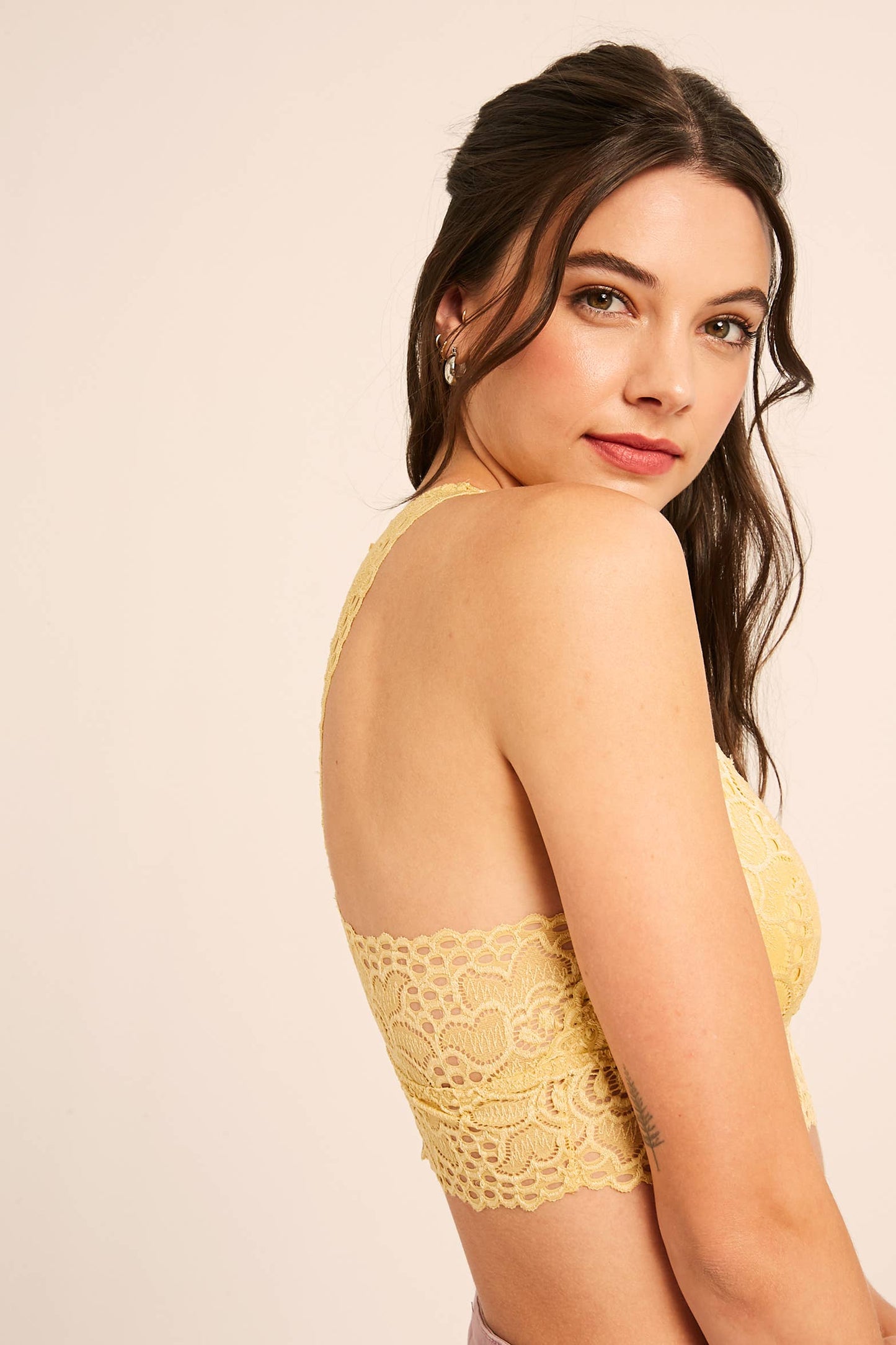 Lace Racerback Bralette Top