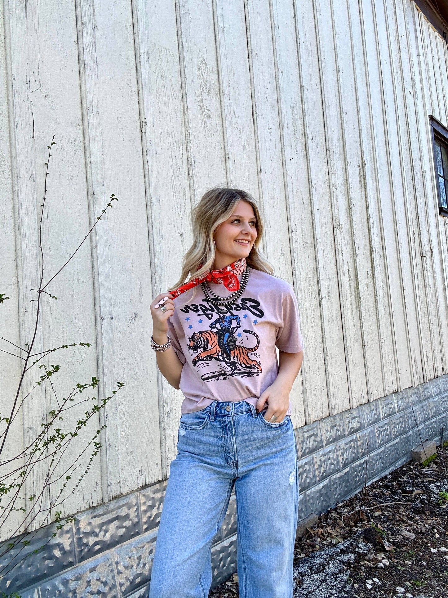 Easy Tiger Crop Tee