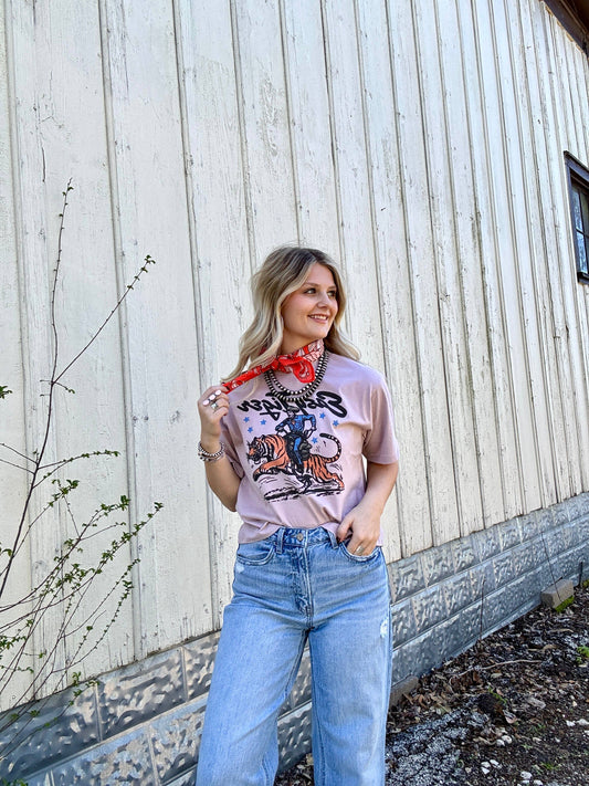 Easy Tiger Crop Tee