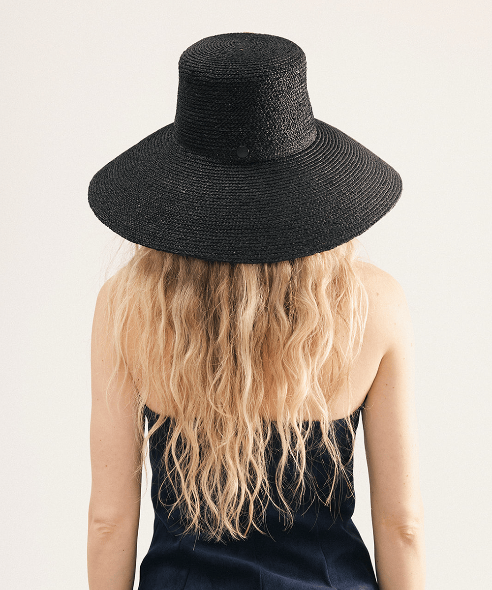 Jolie Packable Straw Bucket Hat