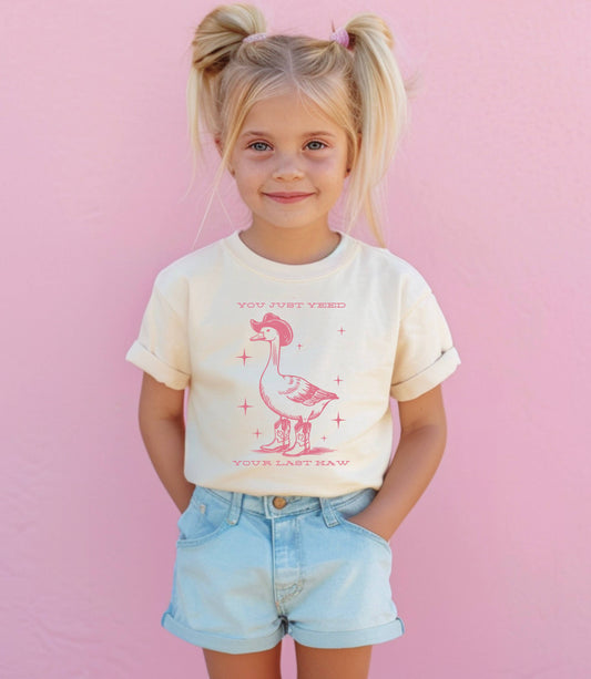 Goose Last Haw Kid's Tee