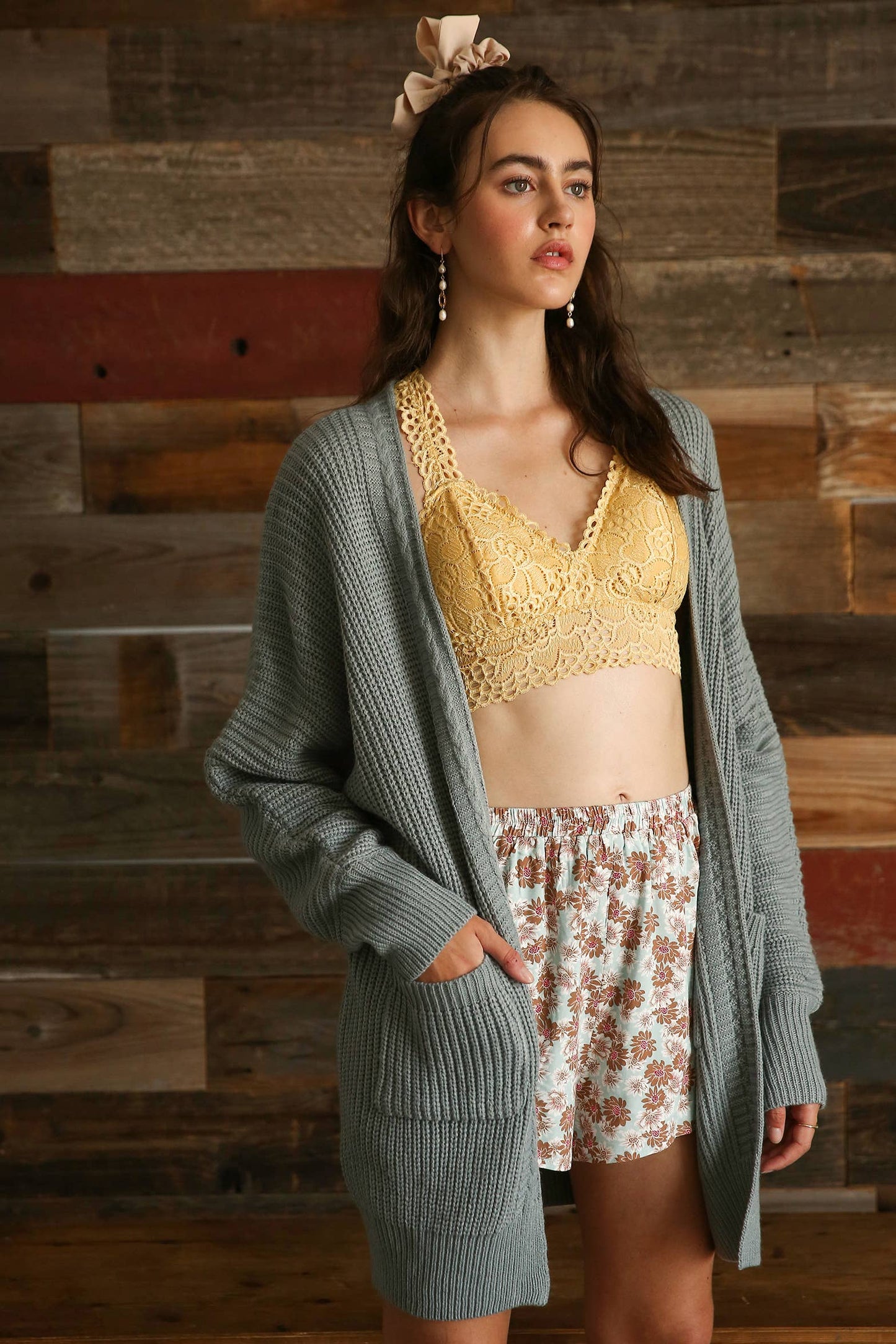 Lace Racerback Bralette Top