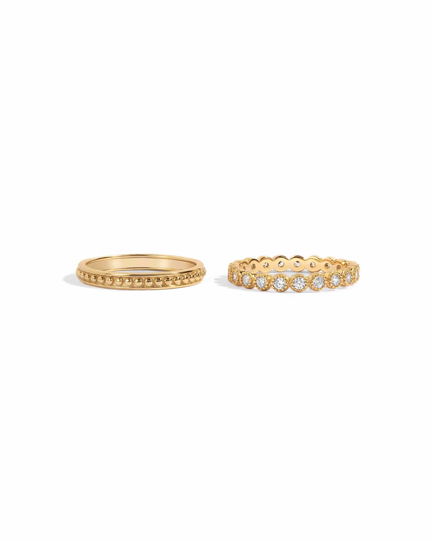 Stacking Sterling Silver Ring Set