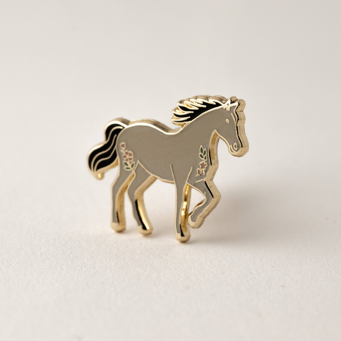 Horse Lapel & Hat Pin - Wild Horse & Equestrian Animal Gift