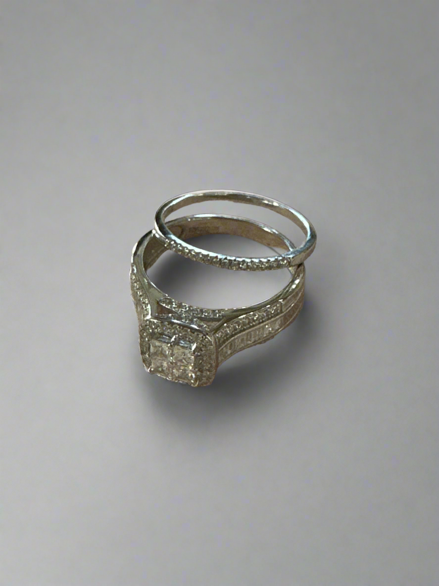 Gold Stacking .925 Sterling Silver Travel Rings