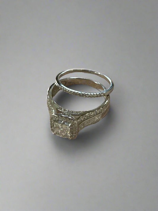 Gold Stacking .925 Sterling Silver Travel Rings