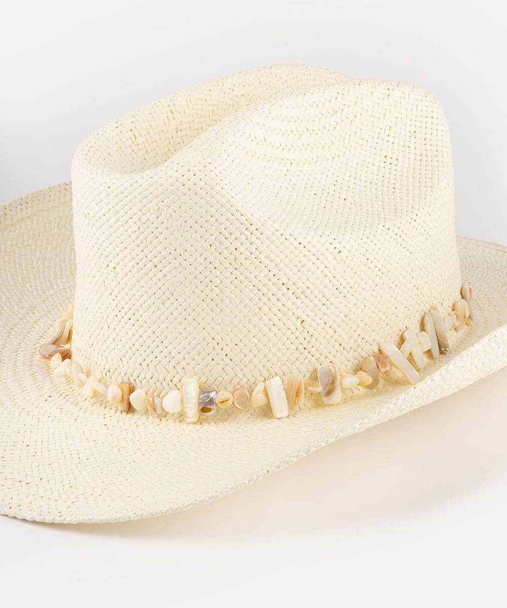Mixed Natural Shell Hat Band GiGi Pip