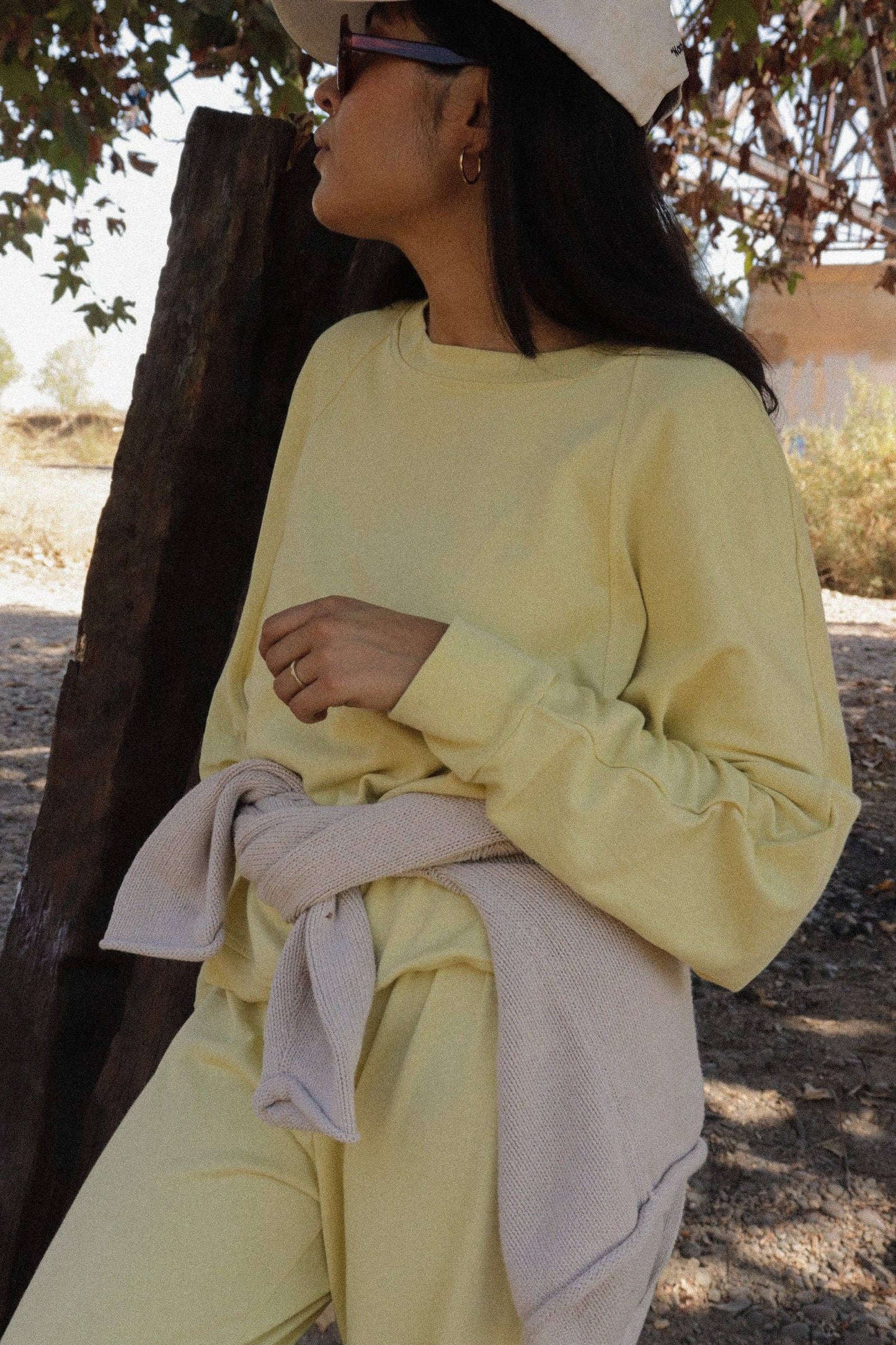 Hemp Raglan Long sleeve Lounge