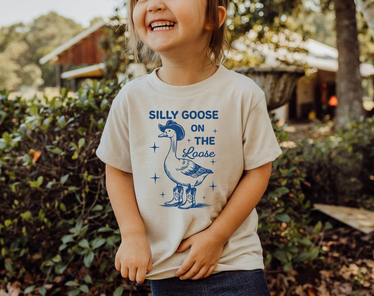 Silly Goose on the Loose Kid's Tee
