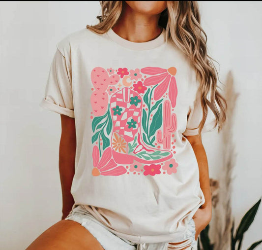 Boho Boot & Dessert Shirt - SAUVAGE ZSA™