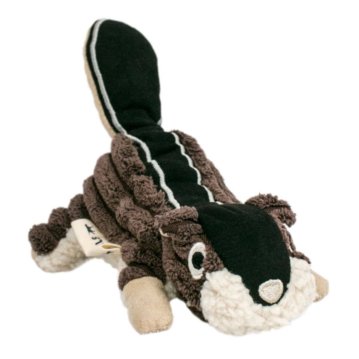 Tall Tails Plush Chipmunk Squeaker Small Dog Toy