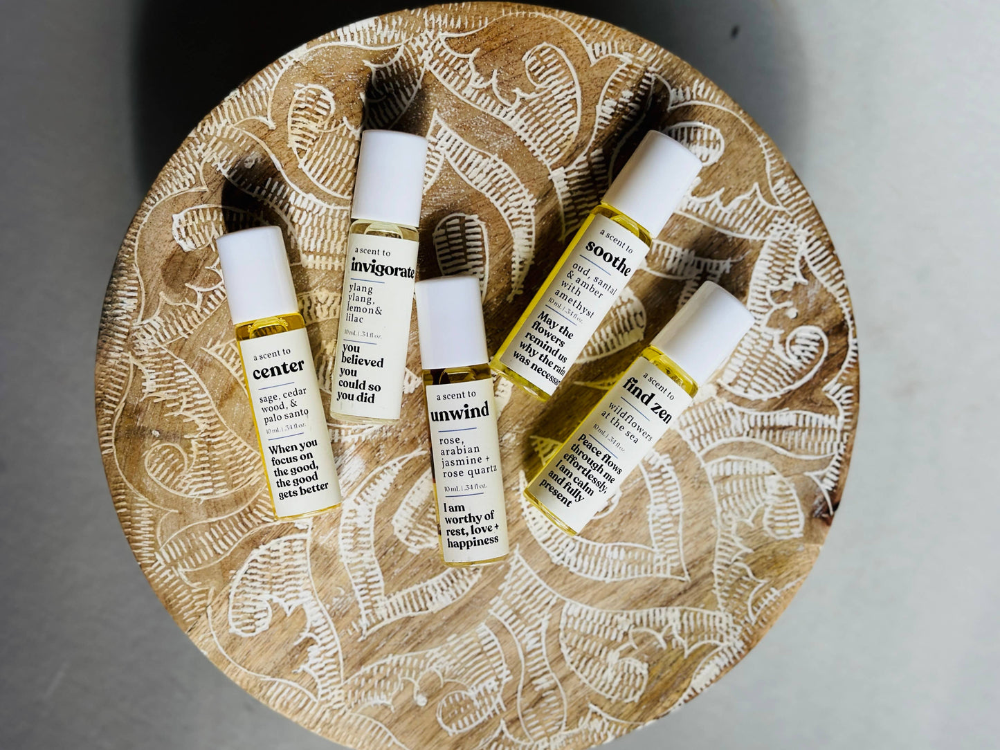 Aromatherapy Essential Oil Perfume Roller