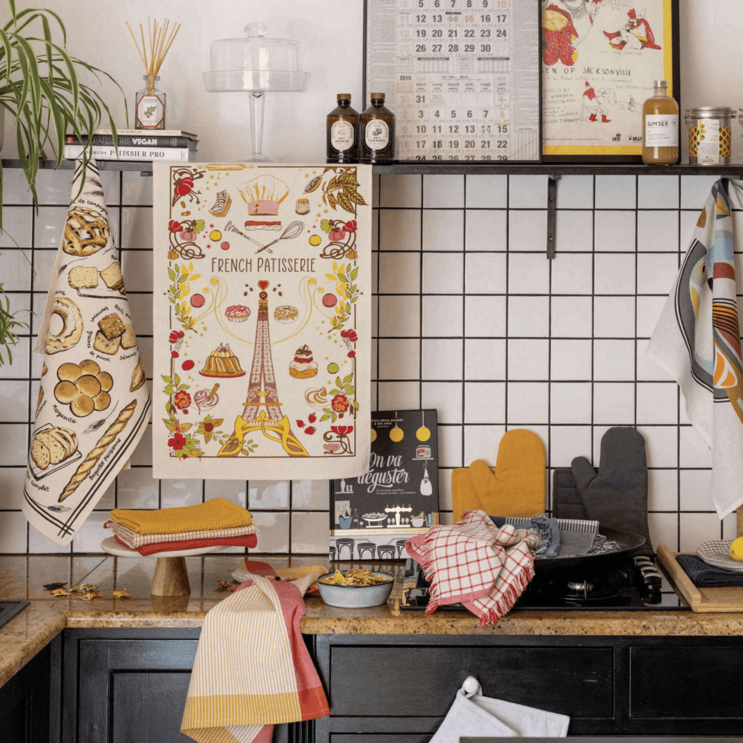 French Patisserie Tea Towel - SAUVAGE ZSA™