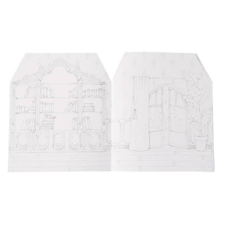 Coloring Book & Stickers - Once Upon a Time