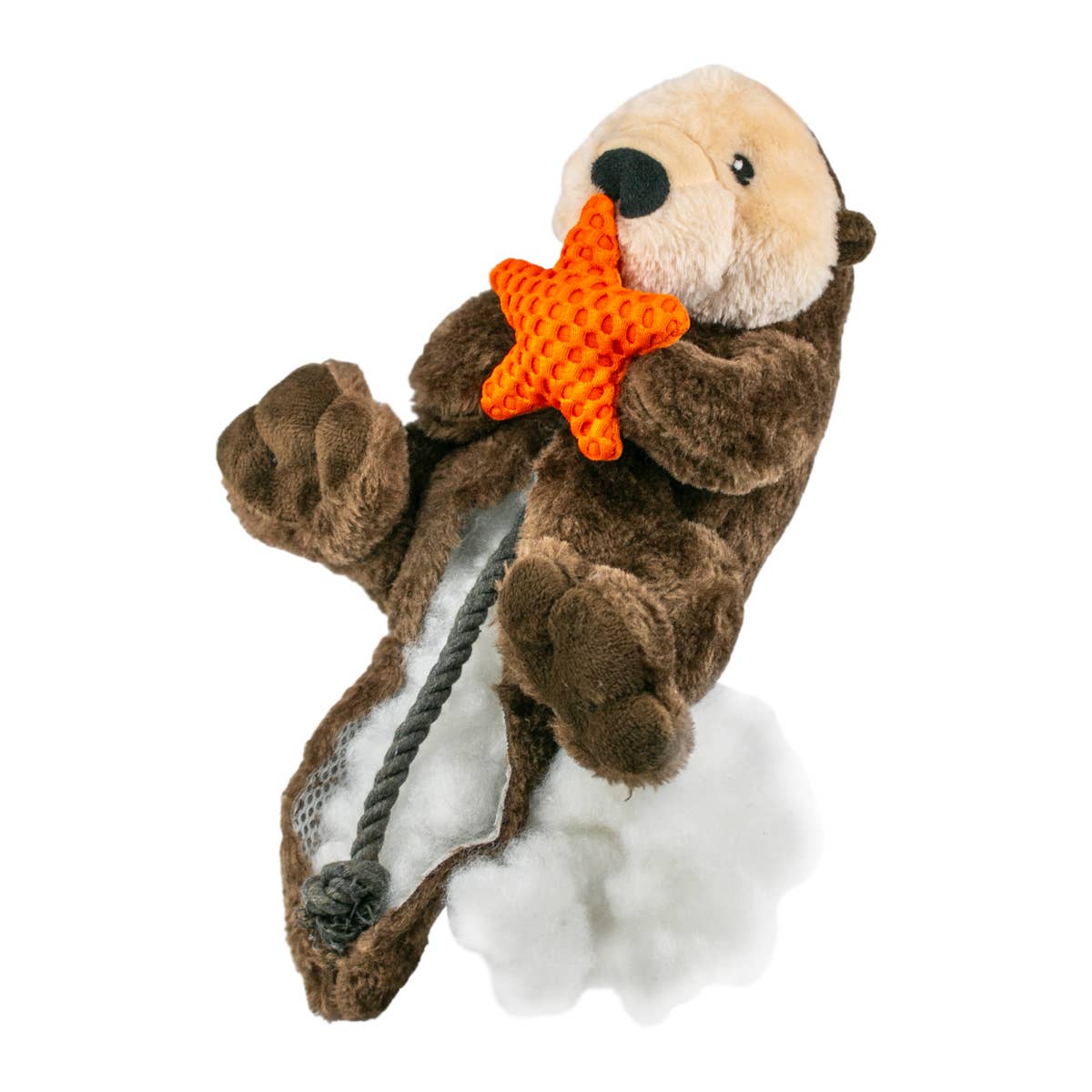 Otter Rope Body Large Dog Toy