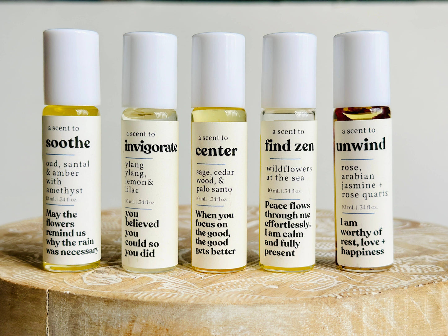 Aromatherapy Essential Oil Perfume Roller