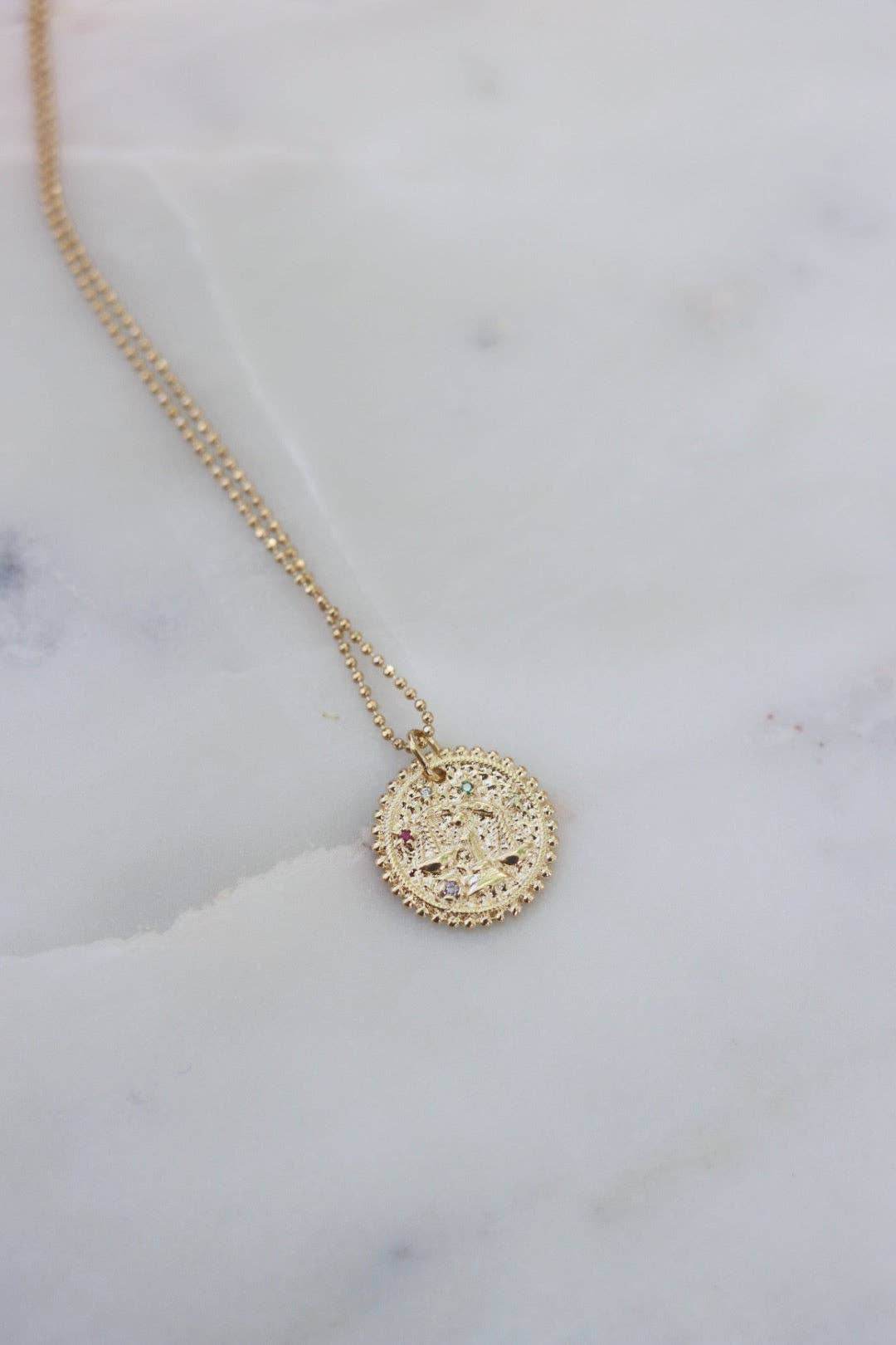 Virgo The Caregiver Zodiac Necklace - SAUVAGE ZSA™