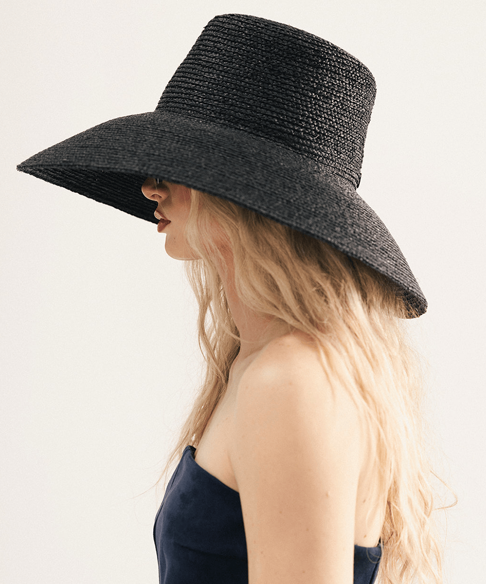 Jolie Packable Straw Bucket Hat