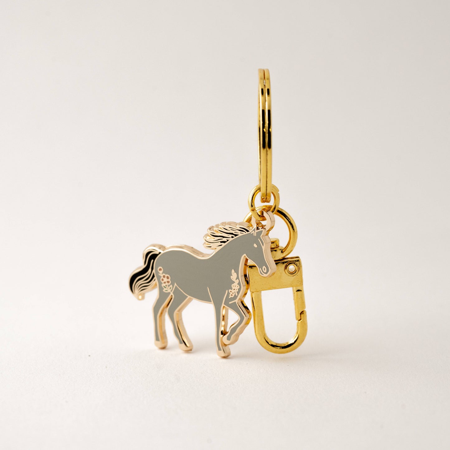 Horse Keychain & Bag Charm, Equestrian & Western Cowgirl Gift