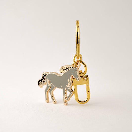 Horse Keychain & Bag Charm, Equestrian & Western Cowgirl Gift