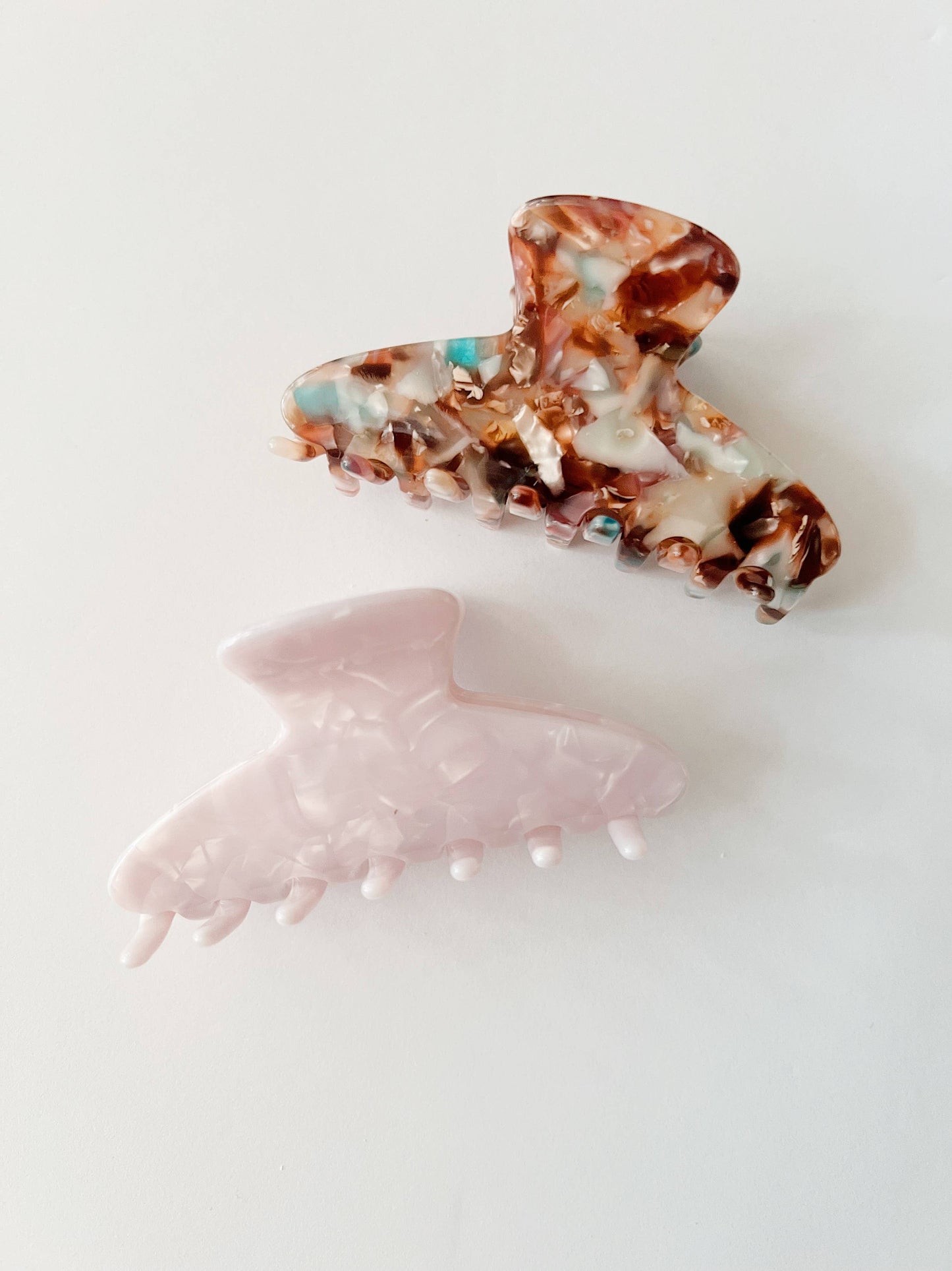 Romantic Lucite Hair Claw