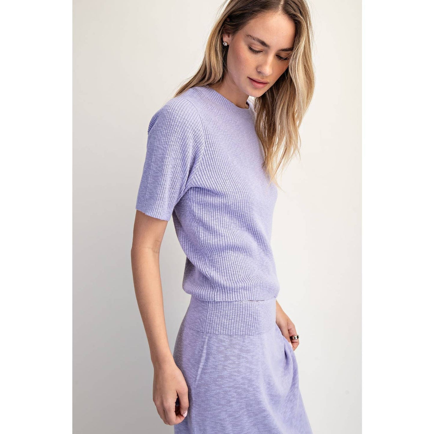 Sweater Skirt Set