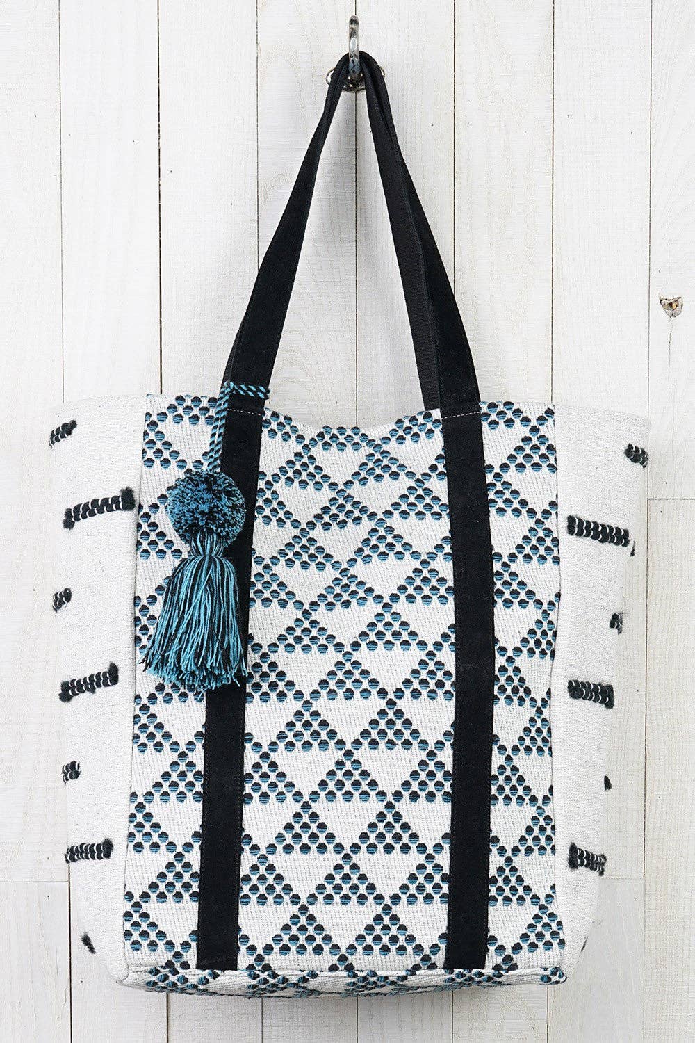 Geo Patterned Tote Bag
