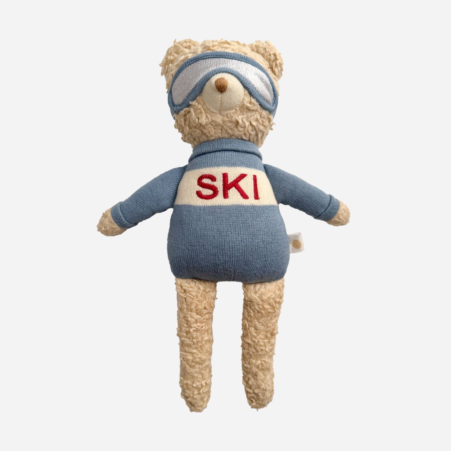 Plush Ski Bear - An Ecofriendly Stuffy - Perfect Baby Shower Gift, Kids Toy, Holiday Gift