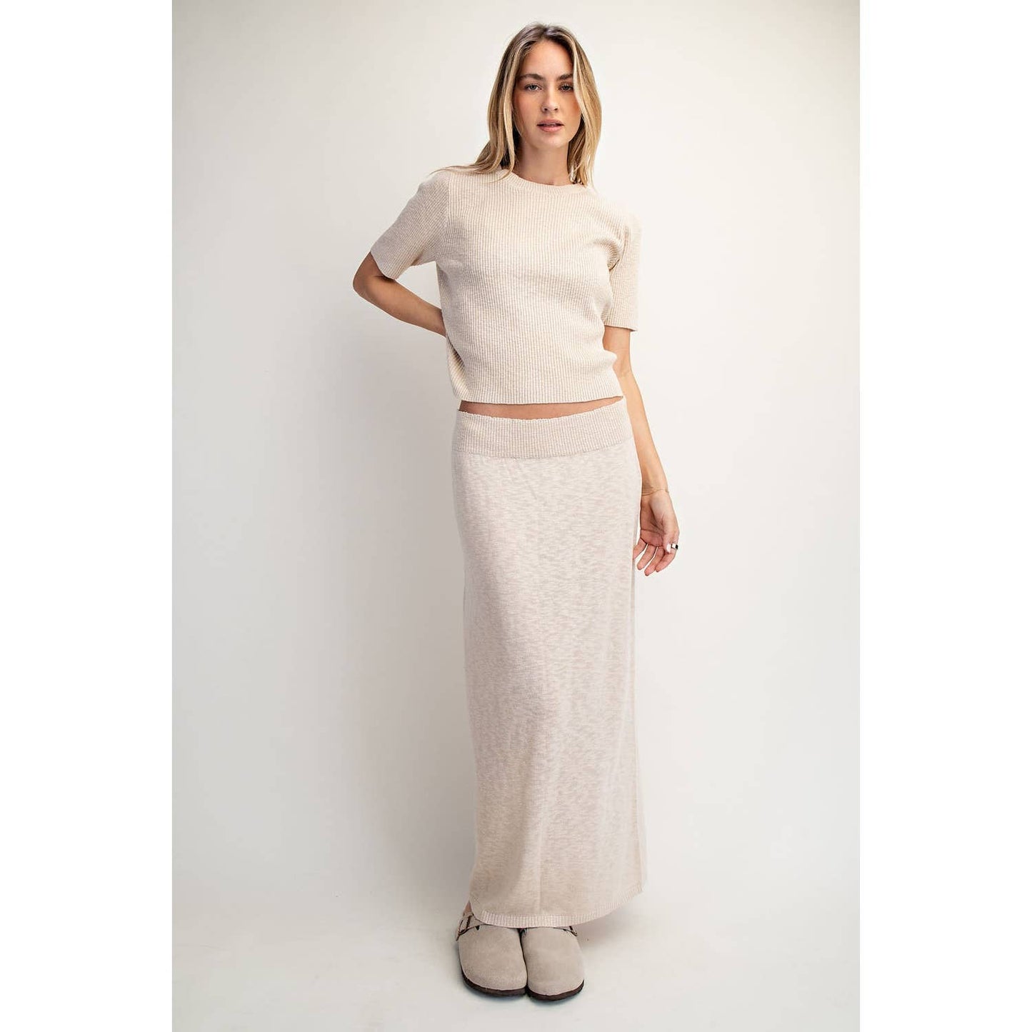 Sweater Skirt Set