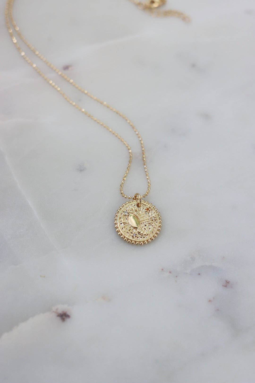 Virgo The Caregiver Zodiac Necklace - SAUVAGE ZSA™