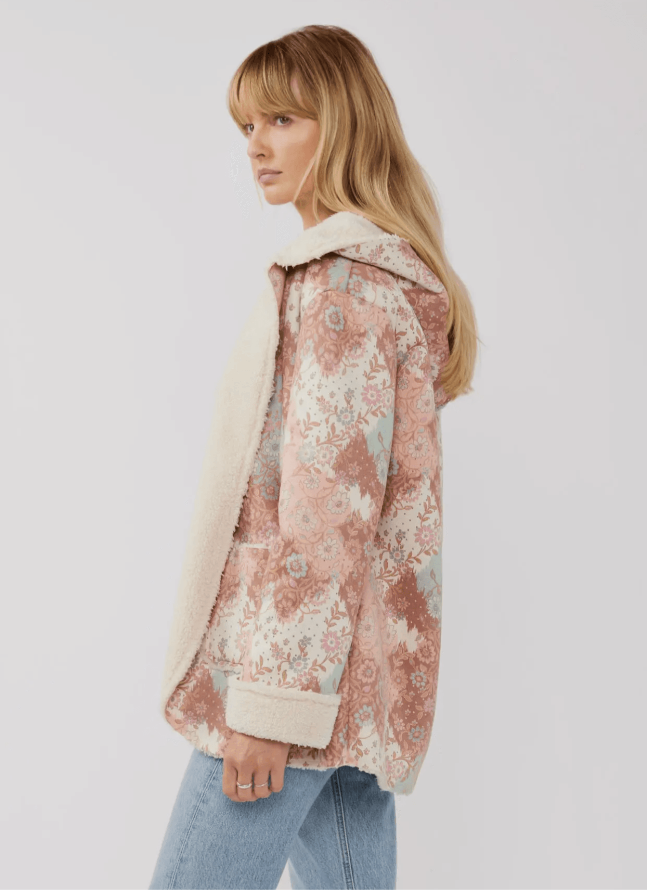 Sherpa Lined Paisley Jacket