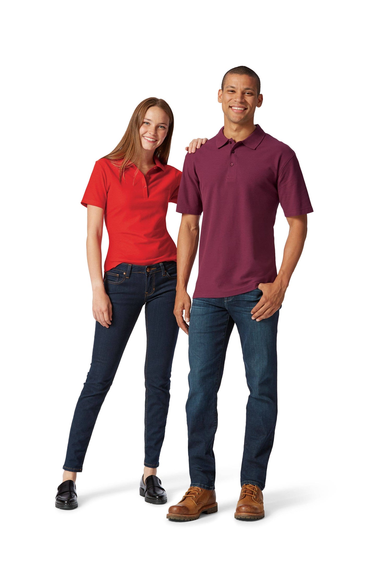 100% Cotton Pique Short Sleeve Polo