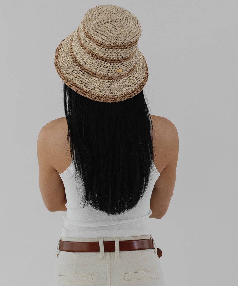 GiGi Pip Sal Crochet Packable Bucket Hat