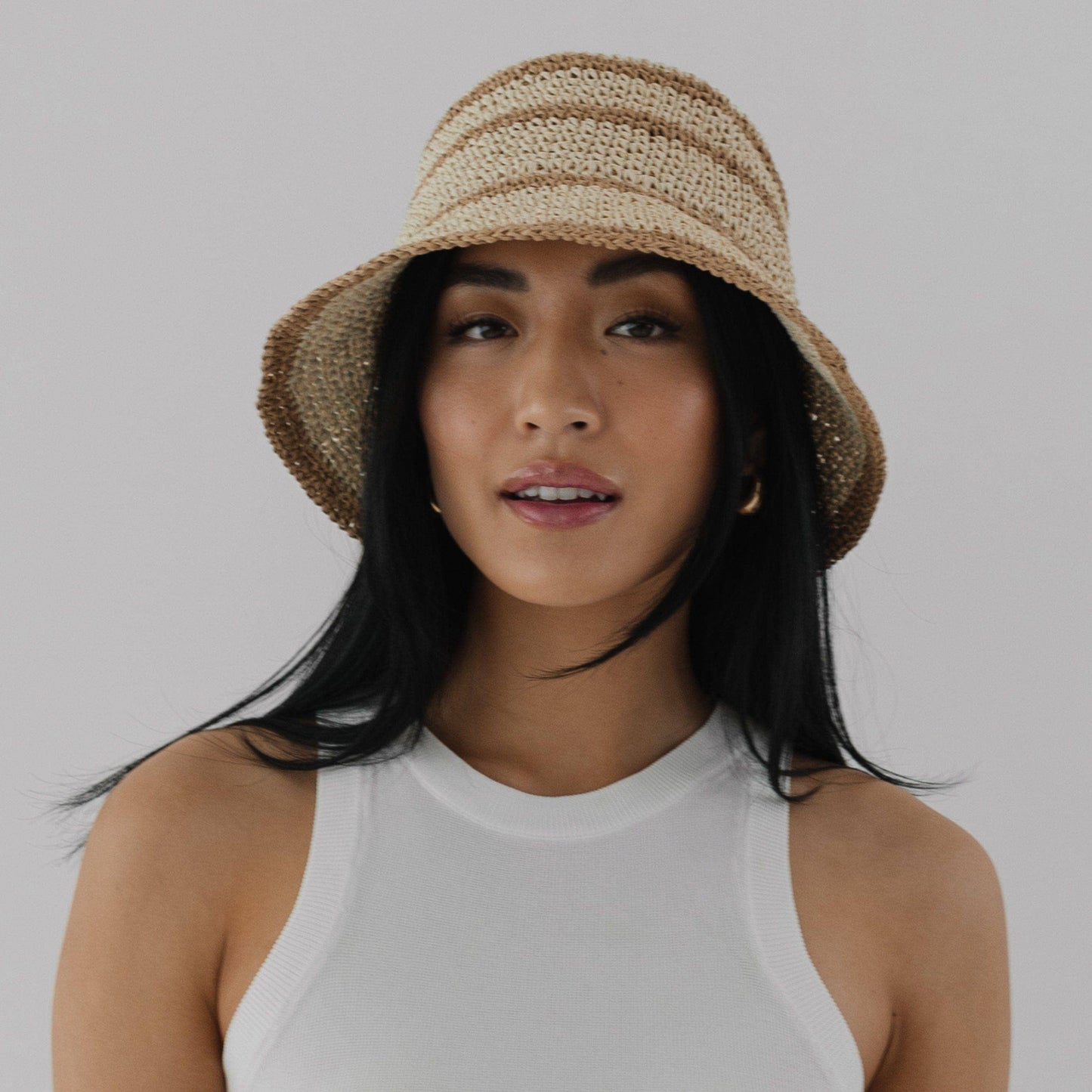 GiGi Pip Sal Crochet Packable Bucket Hat